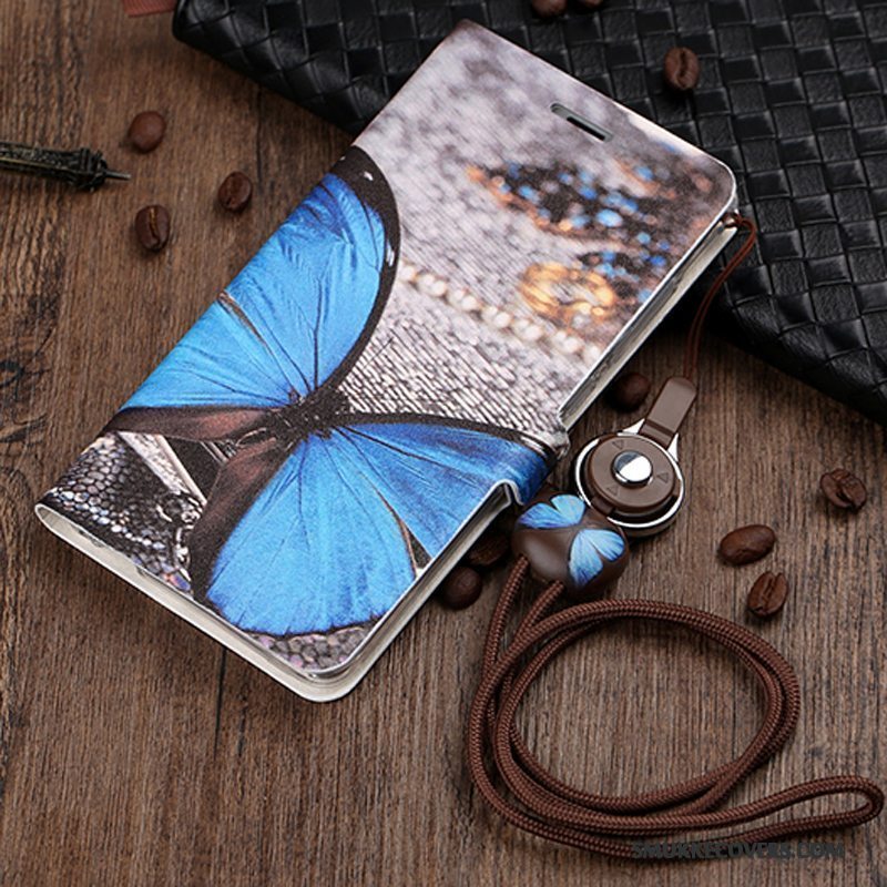 Etui Redmi Note 4x Beskyttelse Wealth Telefon, Cover Redmi Note 4x Læder Hængende Ornamenter Lille Sektion