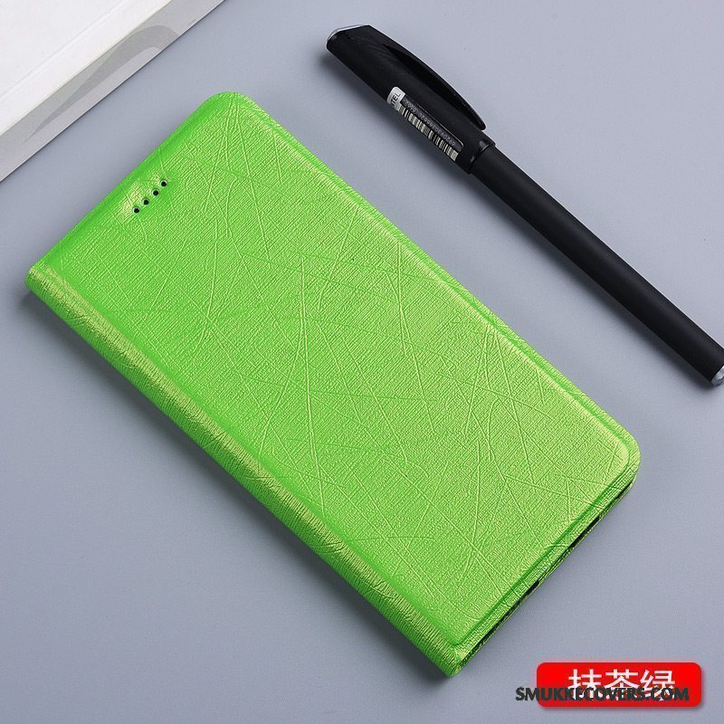 Etui Redmi Note 4x Silikone Silke Telefon, Cover Redmi Note 4x Folio Rød