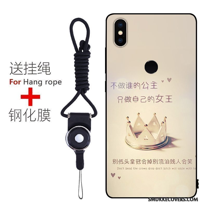 Etui Redmi Note 5 Beskyttelse Anti-fald Nubuck, Cover Redmi Note 5 Blød Lyserød Telefon