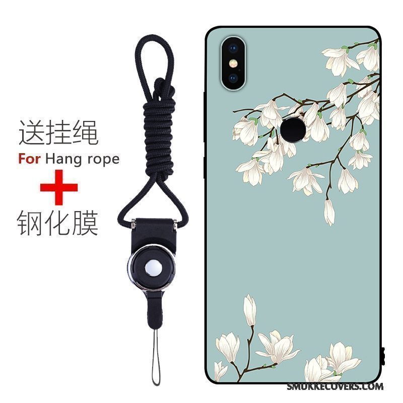 Etui Redmi Note 5 Beskyttelse Anti-fald Nubuck, Cover Redmi Note 5 Blød Lyserød Telefon