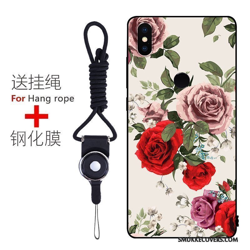 Etui Redmi Note 5 Beskyttelse Anti-fald Nubuck, Cover Redmi Note 5 Blød Lyserød Telefon