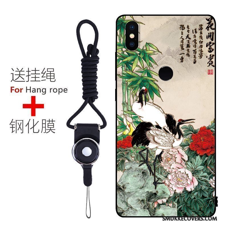 Etui Redmi Note 5 Beskyttelse Anti-fald Nubuck, Cover Redmi Note 5 Blød Lyserød Telefon