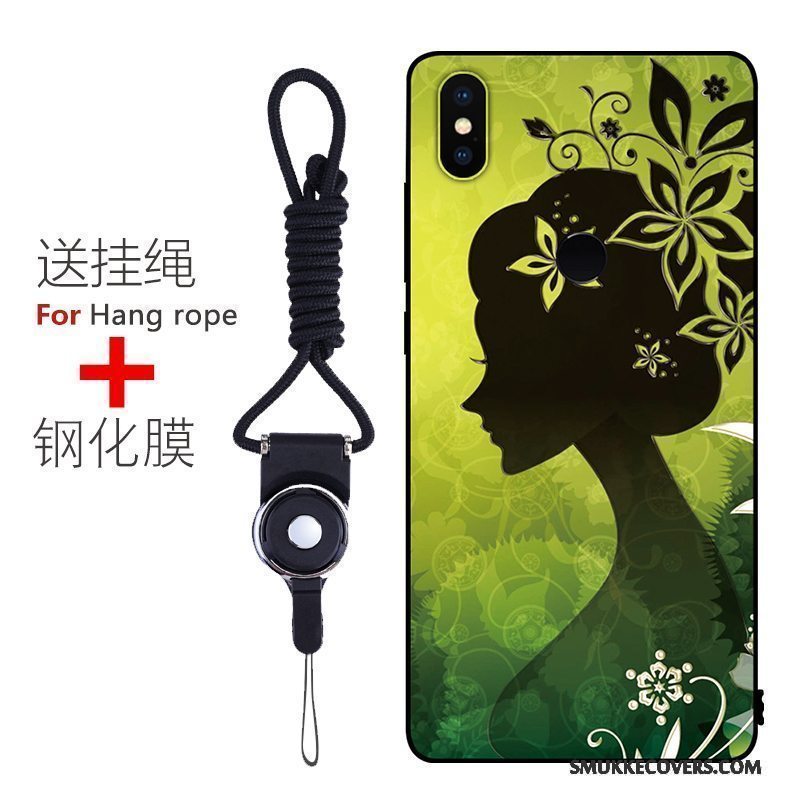 Etui Redmi Note 5 Beskyttelse Anti-fald Nubuck, Cover Redmi Note 5 Blød Lyserød Telefon