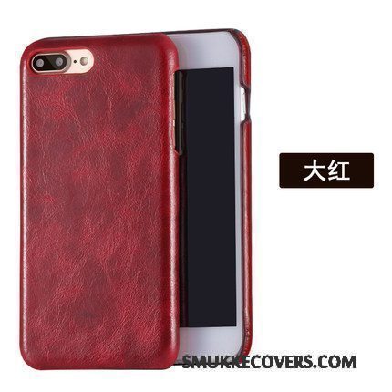 Etui Redmi Note 5 Læder Rød Bagdæksel, Cover Redmi Note 5 Vintage Anti-fald Business