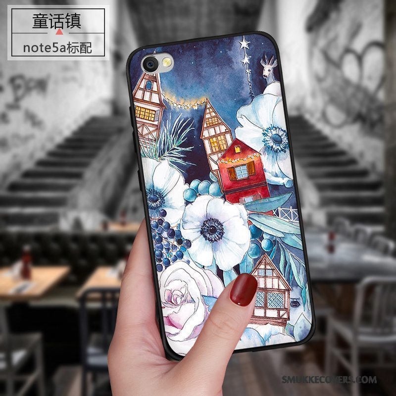 Etui Redmi Note 5a Beskyttelse Høj Rød, Cover Redmi Note 5a Tasker Anti-fald Gul