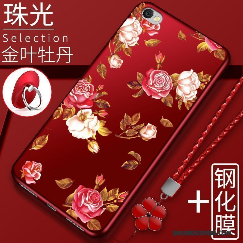 Etui Redmi Note 5a Beskyttelse Trend Høj, Cover Redmi Note 5a Silikone Rød Telefon