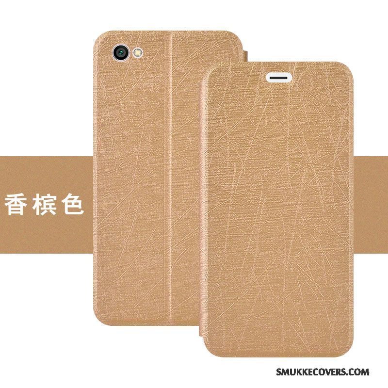 Etui Redmi Note 5a Beskyttelse Tynd Telefon, Cover Redmi Note 5a Support Farve Lille Sektion