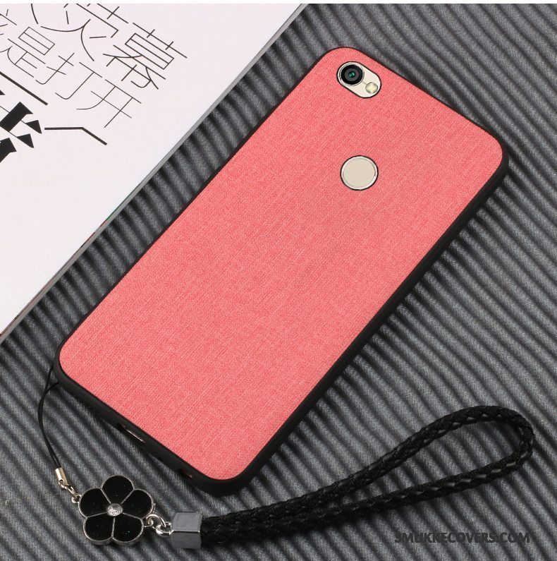 Etui Redmi Note 5a Silikone Rød Grøn, Cover Redmi Note 5a Tasker Simple Telefon