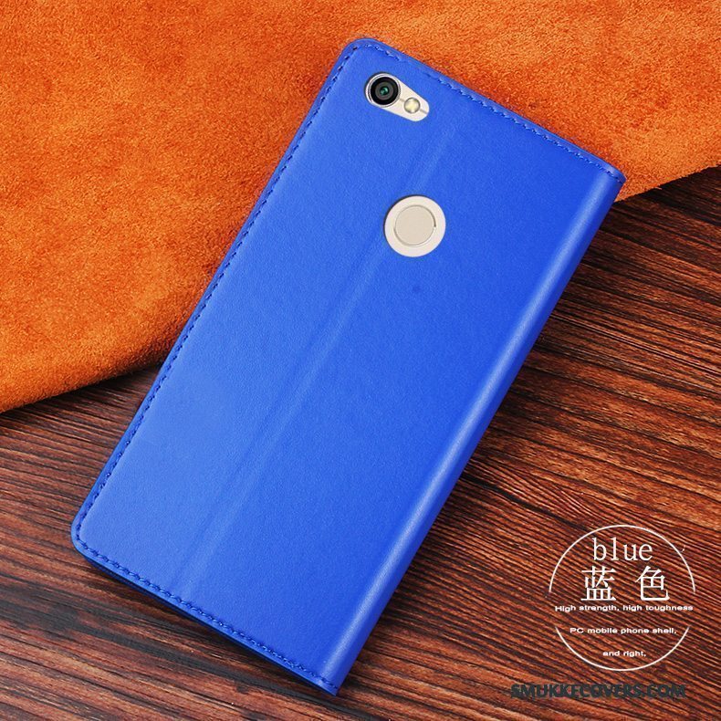 Etui Redmi Note 5a Tasker Anti-fald Blå, Cover Redmi Note 5a Beskyttelse Rød Telefon