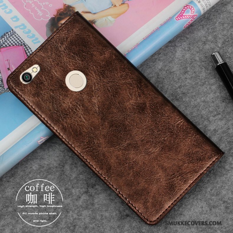 Etui Redmi Note 5a Tasker Telefonguld, Cover Redmi Note 5a Beskyttelse Rød Anti-fald