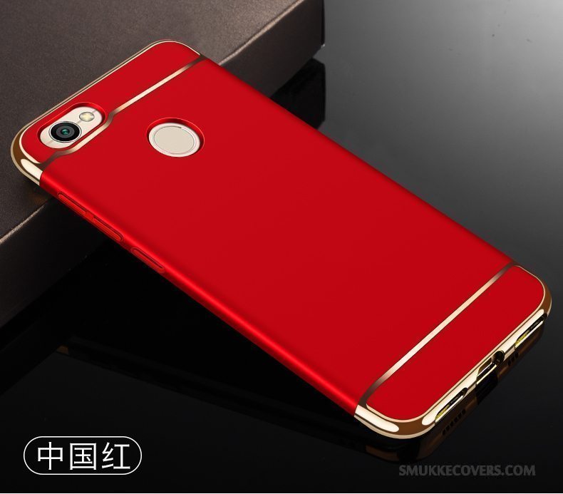 Etui Redmi Note 5a Tasker Trendy Rød, Cover Redmi Note 5a Beskyttelse Telefonanti-fald