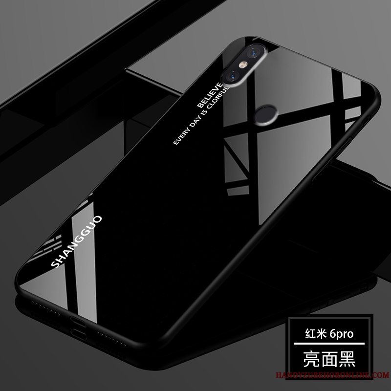 Etui Redmi Note 6 Pro Beskyttelse Glas Trend, Cover Redmi Note 6 Pro Telefonlille Sektion
