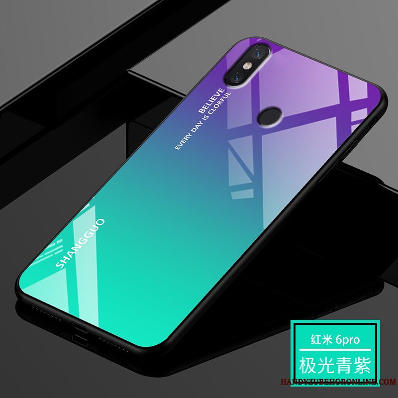 Etui Redmi Note 6 Pro Beskyttelse Glas Trend, Cover Redmi Note 6 Pro Telefonlille Sektion