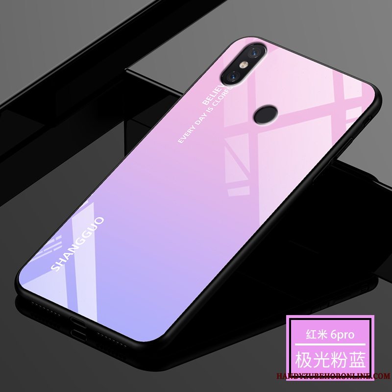 Etui Redmi Note 6 Pro Beskyttelse Glas Trend, Cover Redmi Note 6 Pro Telefonlille Sektion