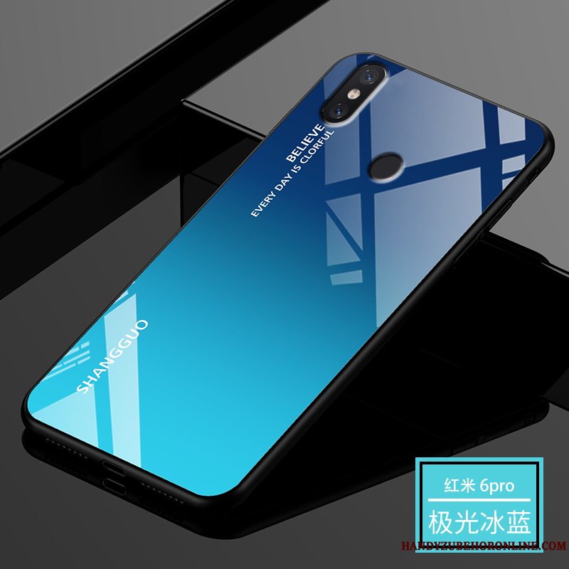 Etui Redmi Note 6 Pro Beskyttelse Glas Trend, Cover Redmi Note 6 Pro Telefonlille Sektion