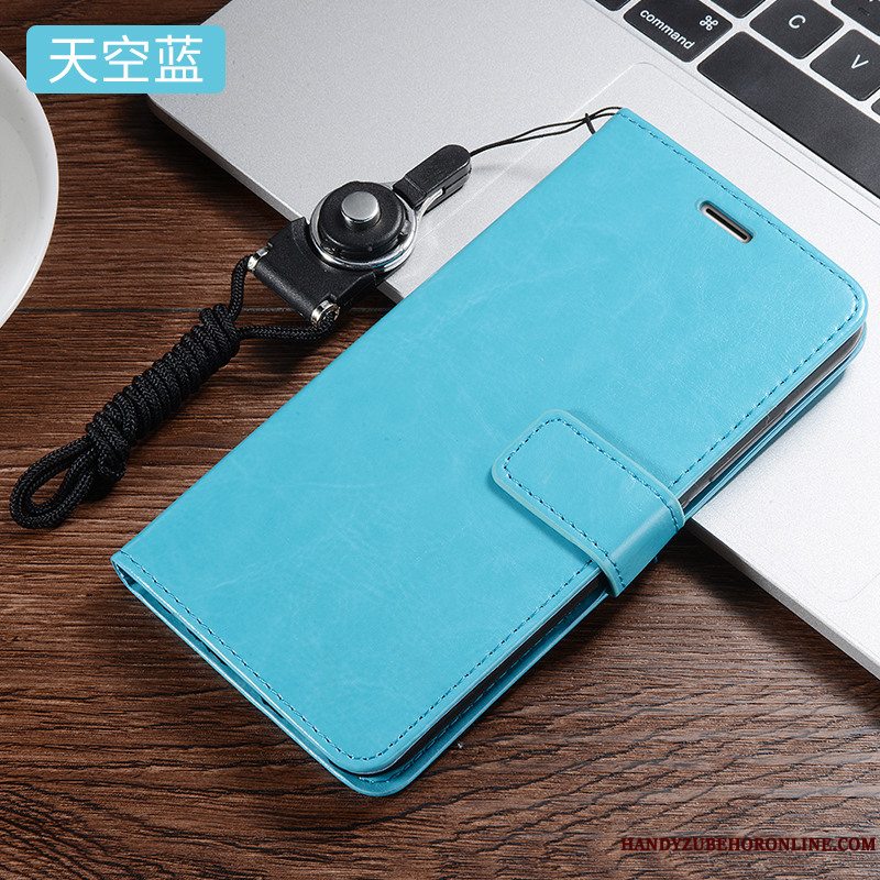 Etui Redmi Note 6 Pro Tasker Business Rød, Cover Redmi Note 6 Pro Blød Sort Telefon