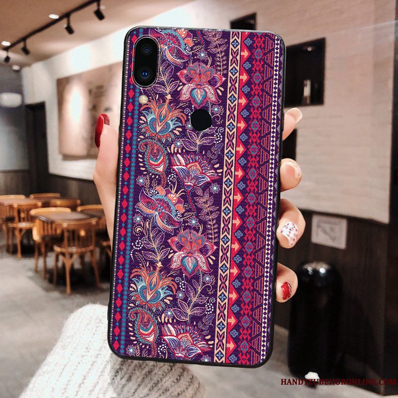 Etui Redmi Note 7 Blød Lille Sektion Telefon, Cover Redmi Note 7 Beskyttelse Vind Nubuck