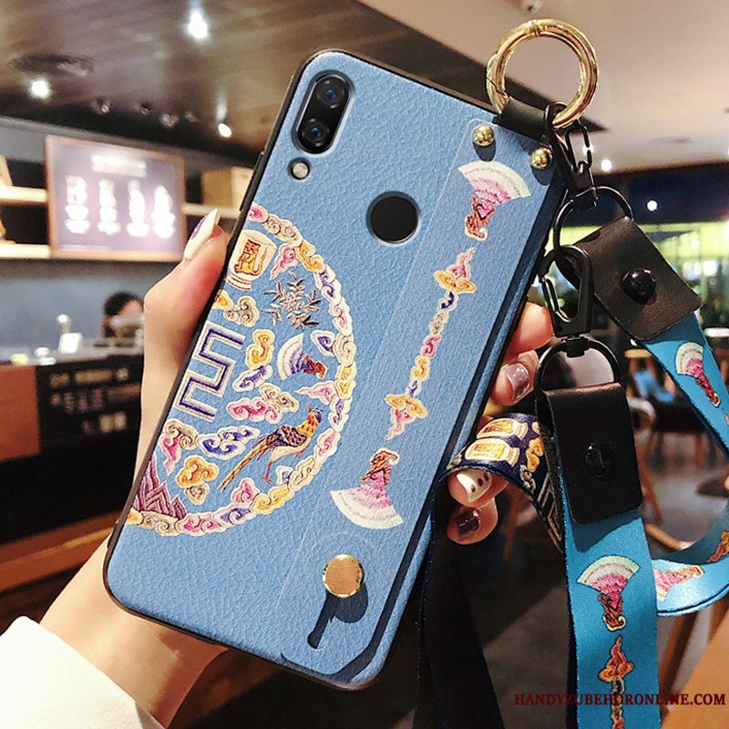 Etui Redmi Note 7 Silikone Anti-fald Rød, Cover Redmi Note 7 Kreativ Trendy Smuk