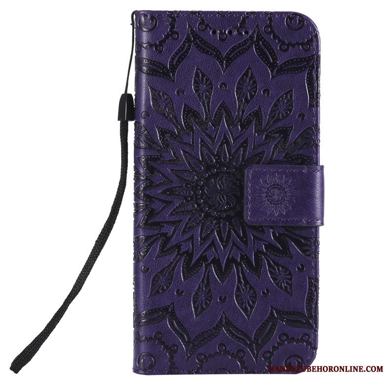 Etui Redmi Note 7 Tasker Lille Sektion Rød, Cover Redmi Note 7 Folio Trend Telefon