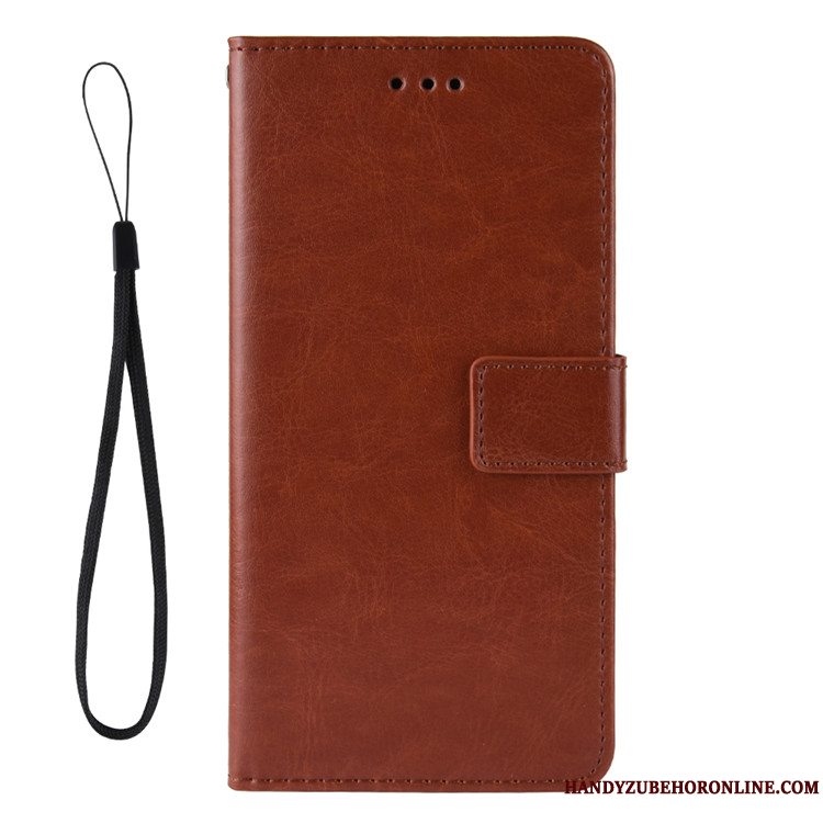 Etui Redmi Note 8 Pro Beskyttelse Lille Sektion Mønster, Cover Redmi Note 8 Pro Folio Telefonrød