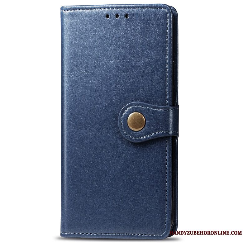 Etui Redmi Note 8 Pro Blød Sort Rød, Cover Redmi Note 8 Pro Folio Telefonlille Sektion