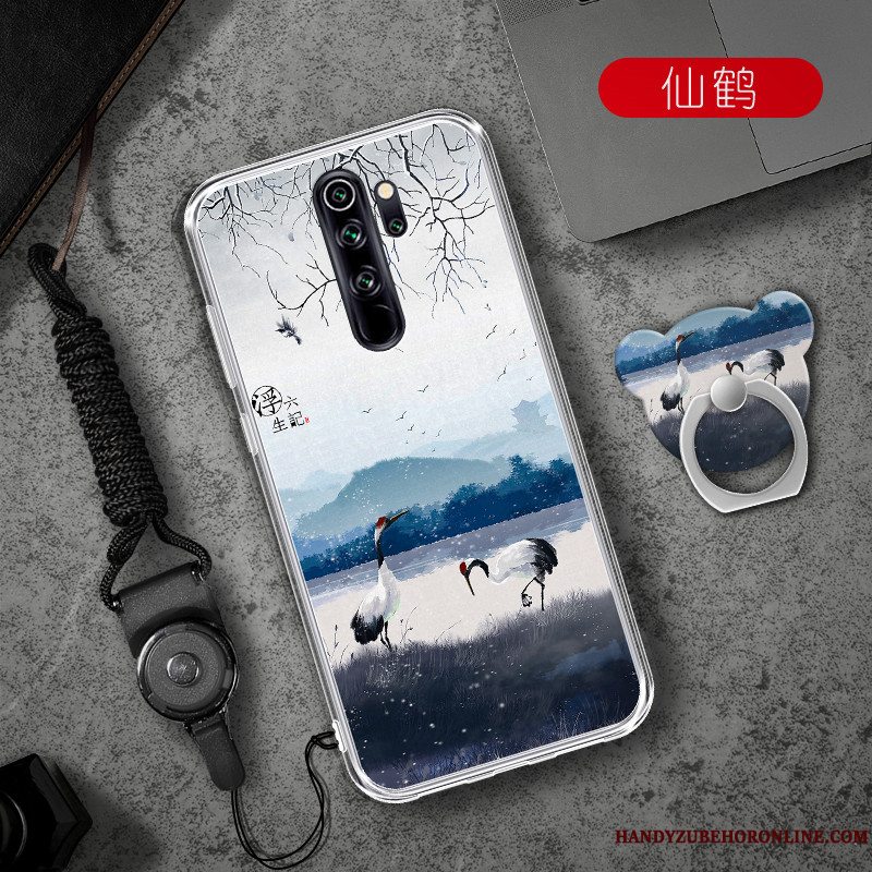 Etui Redmi Note 8 Pro Blød Trend Anti-fald, Cover Redmi Note 8 Pro Hjerte Telefon