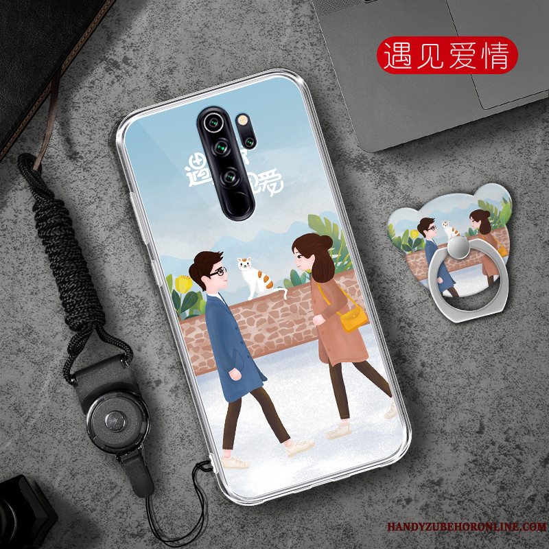 Etui Redmi Note 8 Pro Blød Trend Anti-fald, Cover Redmi Note 8 Pro Hjerte Telefon