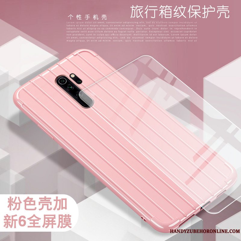 Etui Redmi Note 8 Pro Cartoon Anti-fald Smuk, Cover Redmi Note 8 Pro Tasker Af Personlighed Telefon