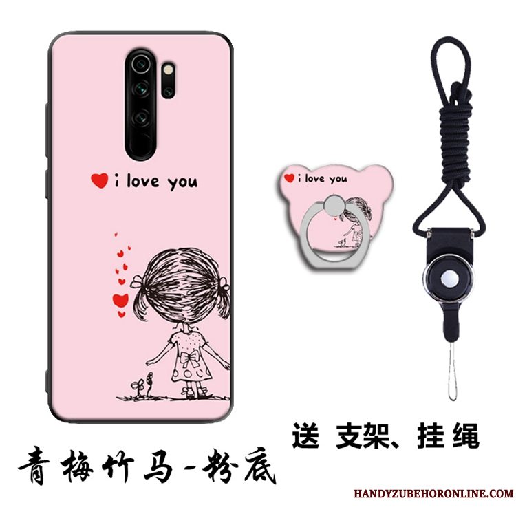 Etui Redmi Note 8 Pro Cartoon Hængende Ornamenter Af Personlighed, Cover Redmi Note 8 Pro Blød Lille Sektion And