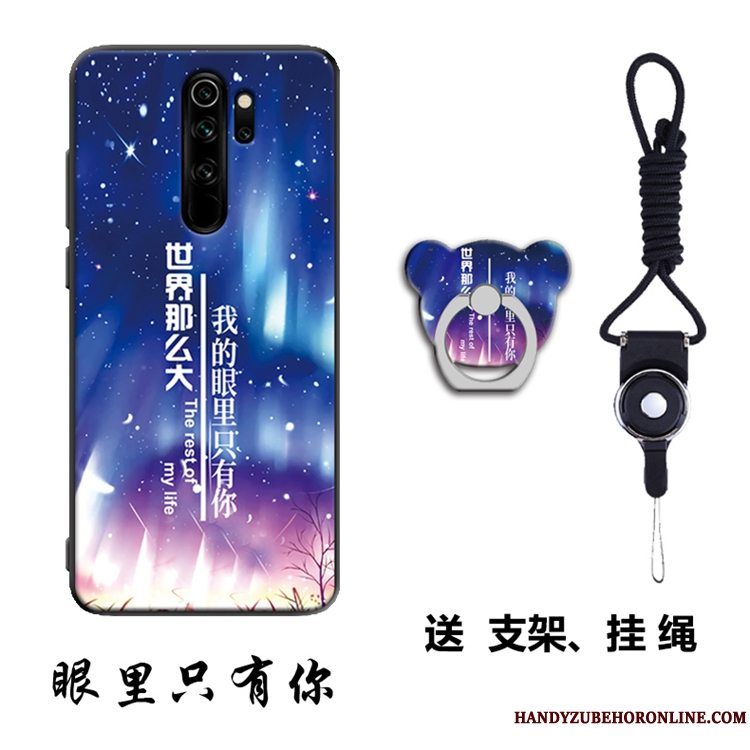 Etui Redmi Note 8 Pro Cartoon Hængende Ornamenter Af Personlighed, Cover Redmi Note 8 Pro Blød Lille Sektion And