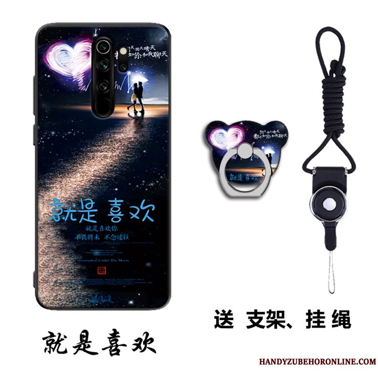 Etui Redmi Note 8 Pro Cartoon Hængende Ornamenter Af Personlighed, Cover Redmi Note 8 Pro Blød Lille Sektion And