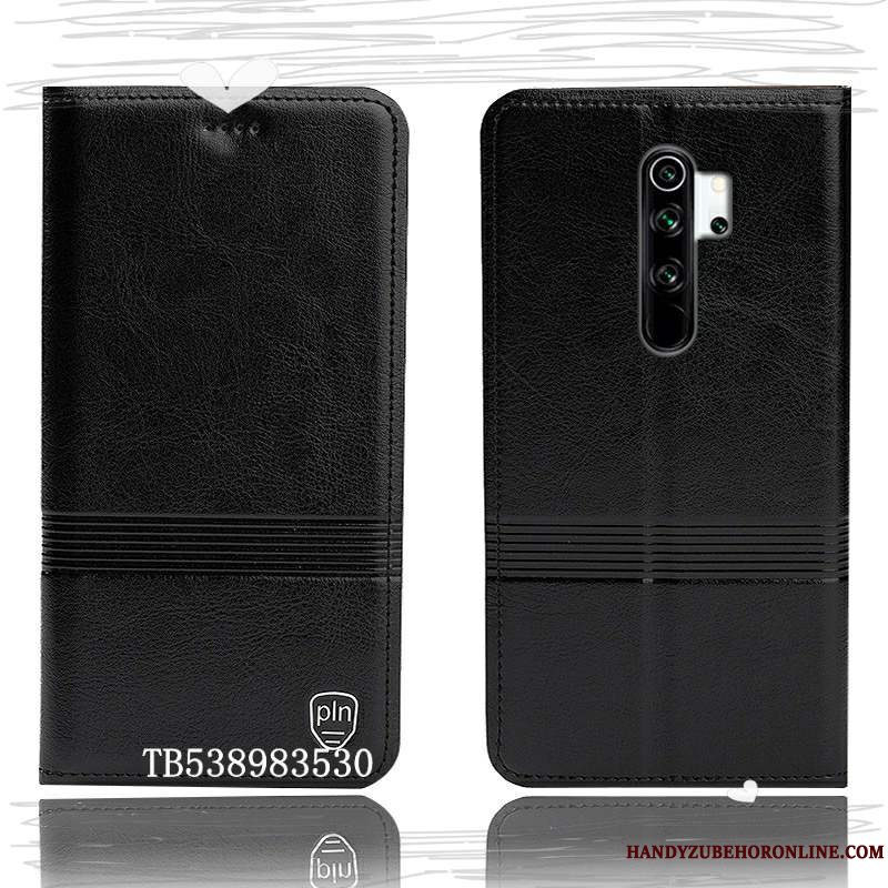 Etui Redmi Note 8 Pro Læder Telefonanti-fald, Cover Redmi Note 8 Pro Tasker Lille Sektion Rød