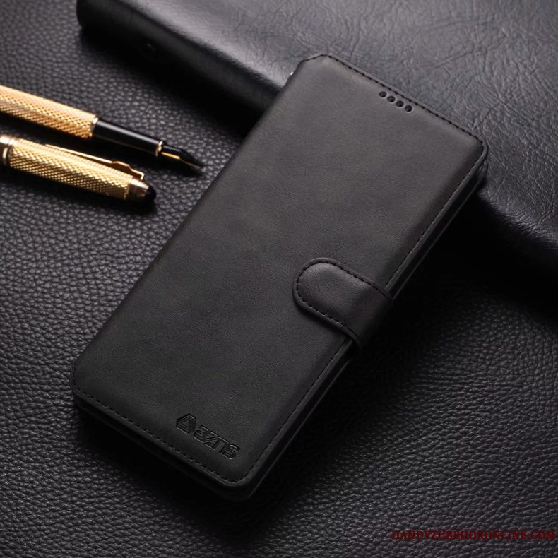 Etui Redmi Note 8 Pro Læder Telefonlille Sektion, Cover Redmi Note 8 Pro Folio Rød