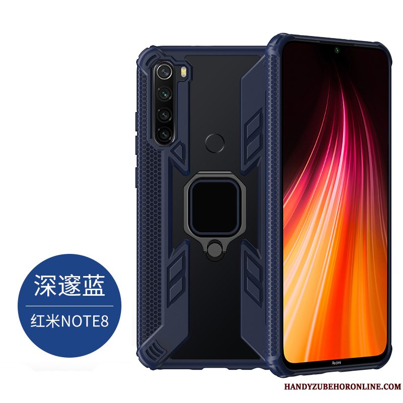 Etui Redmi Note 8 Pro Tasker Mønster Af Personlighed, Cover Redmi Note 8 Pro Support Rød Anti-fald