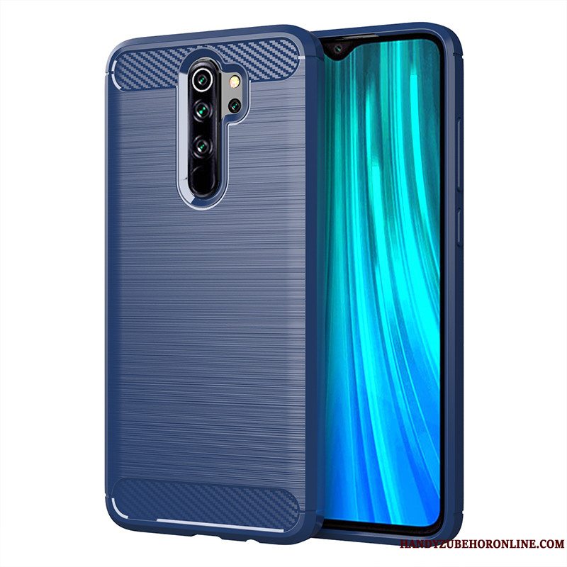 Etui Redmi Note 8 Pro Tasker Åndbar Gasbag, Cover Redmi Note 8 Pro Beskyttelse Sort Bagdæksel