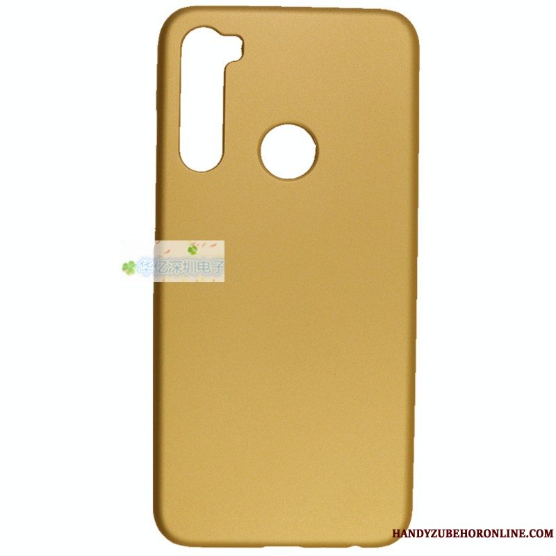 Etui Redmi Note 8t Beskyttelse Nubuck Lille Sektion, Cover Redmi Note 8t Hård Sort