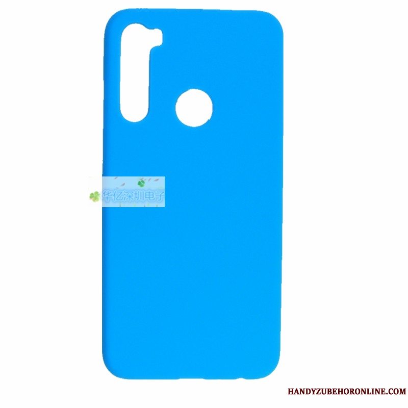 Etui Redmi Note 8t Beskyttelse Nubuck Lille Sektion, Cover Redmi Note 8t Hård Sort