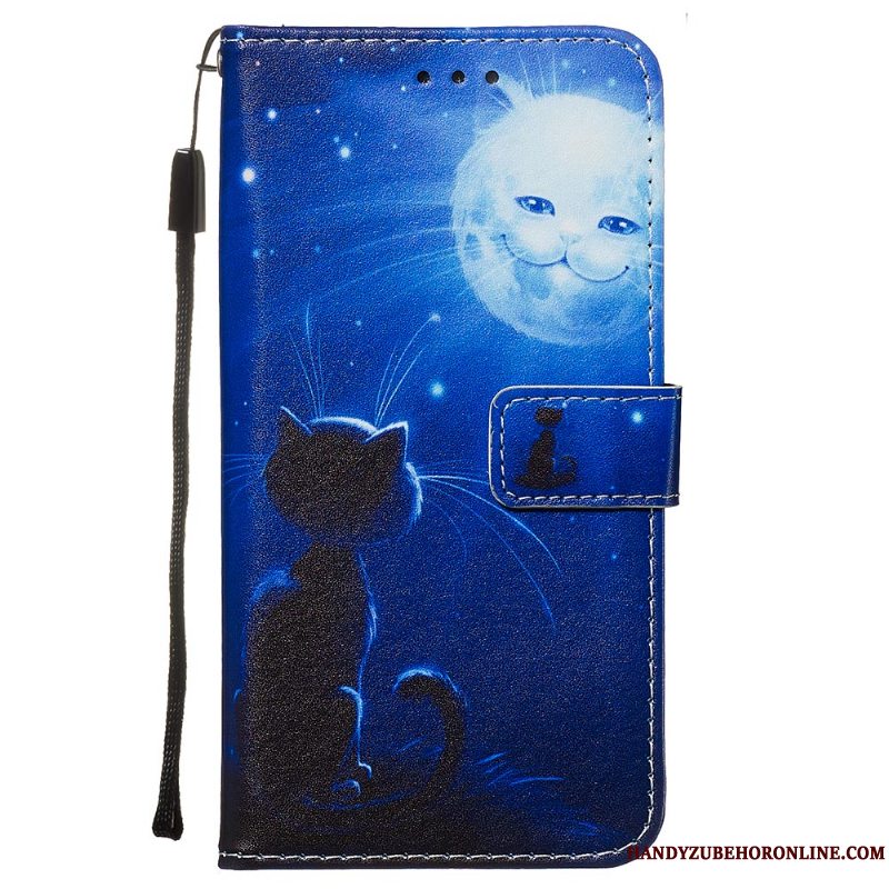 Etui Redmi Note 8t Læder Kort Lille Sektion, Cover Redmi Note 8t Folio Mønster Af Personlighed