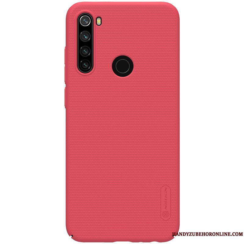 Etui Redmi Note 8t Tasker Lille Sektion Nubuck, Cover Redmi Note 8t Support Hård Guld