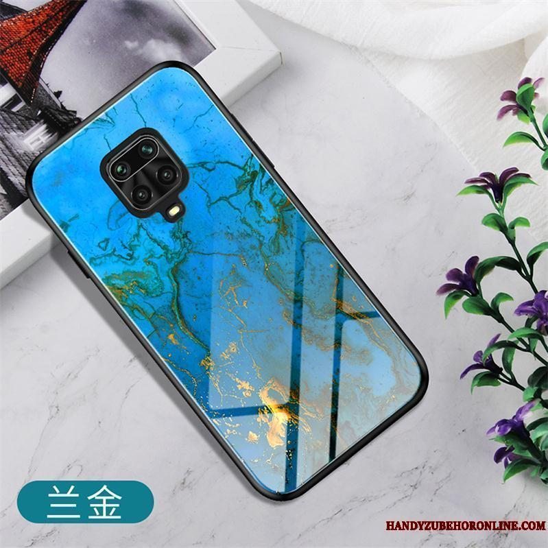 Etui Redmi Note 9 Pro Tasker Ramme Rød, Cover Redmi Note 9 Pro Beskyttelse Simple Ny