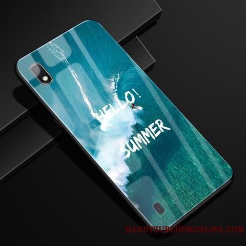 Etui Samsung Galaxy A10 Beskyttelse Blå Stjerneklar, Cover Samsung Galaxy A10 Trendy Tilpas