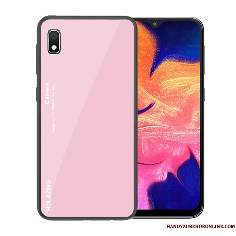 Etui Samsung Galaxy A10 Beskyttelse Telefonblå, Cover Samsung Galaxy A10 Glas Trendy