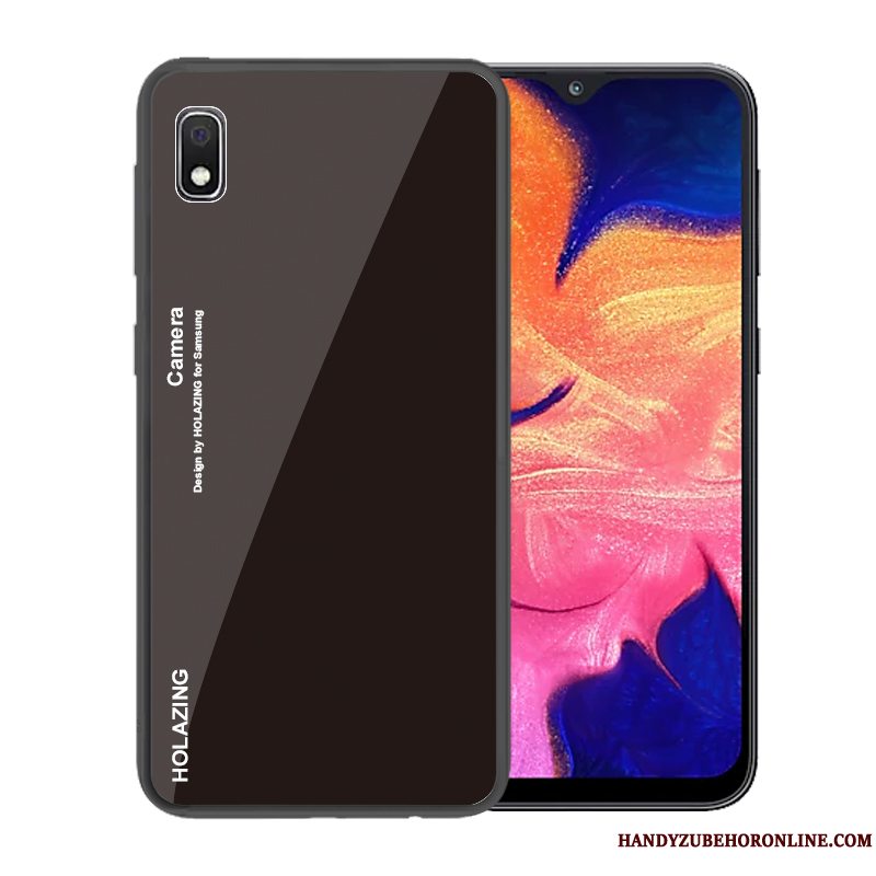 Etui Samsung Galaxy A10 Beskyttelse Telefonblå, Cover Samsung Galaxy A10 Glas Trendy