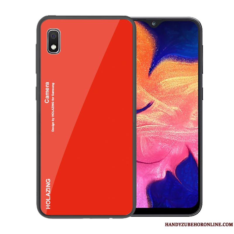 Etui Samsung Galaxy A10 Beskyttelse Telefonblå, Cover Samsung Galaxy A10 Glas Trendy