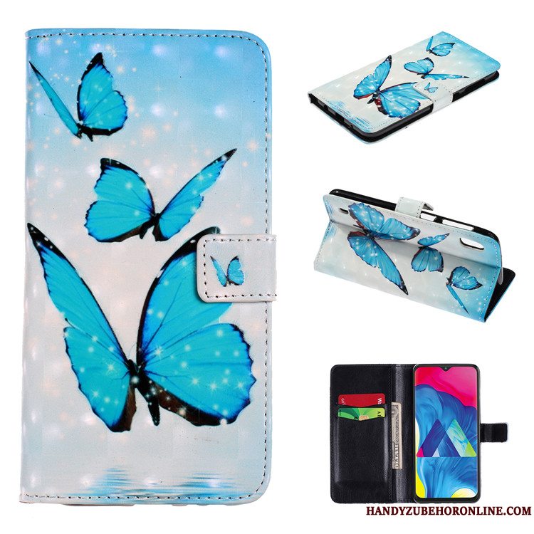 Etui Samsung Galaxy A10 Beskyttelse Telefonhvid, Cover Samsung Galaxy A10 Blød Smuk Anti-fald