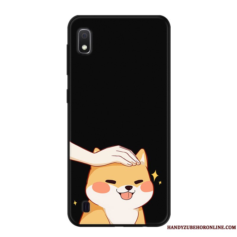 Etui Samsung Galaxy A10 Cartoon Sort Af Personlighed, Cover Samsung Galaxy A10 Beskyttelse Anti-fald Telefon