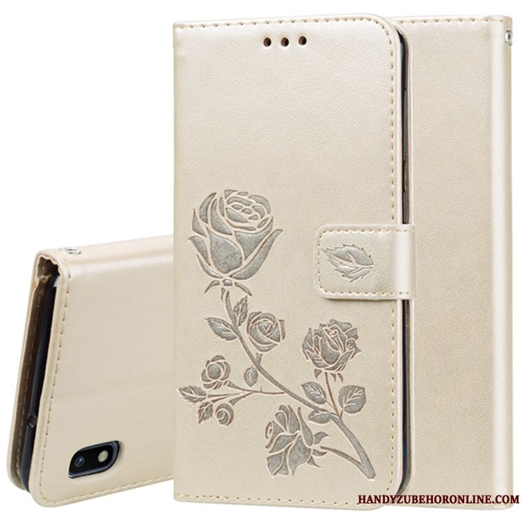 Etui Samsung Galaxy A10 Silikone Lyserød, Cover Samsung Galaxy A10 Folio