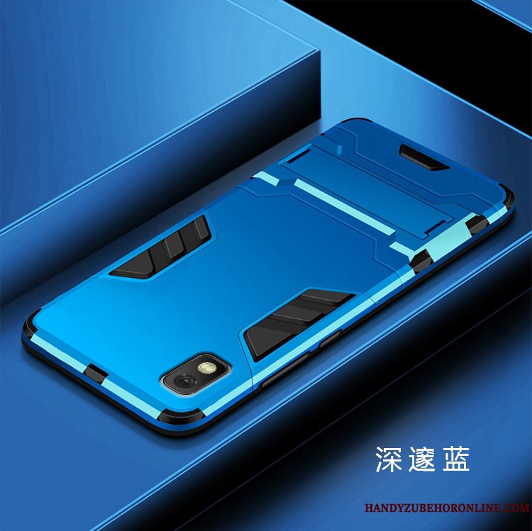 Etui Samsung Galaxy A10 Tasker Blå Anti-fald, Cover Samsung Galaxy A10
