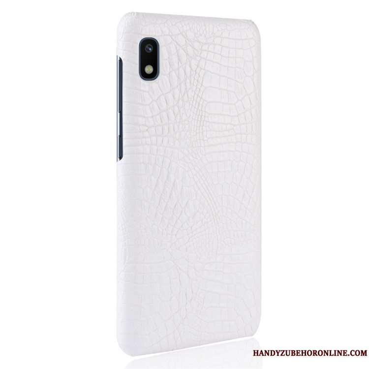 Etui Samsung Galaxy A10 Tasker Telefonlys, Cover Samsung Galaxy A10 Beskyttelse Krokodille Mønster Kvalitet