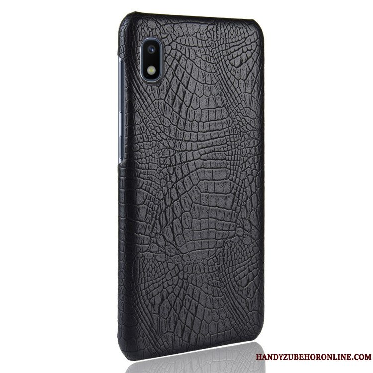Etui Samsung Galaxy A10 Tasker Telefonlys, Cover Samsung Galaxy A10 Beskyttelse Krokodille Mønster Kvalitet